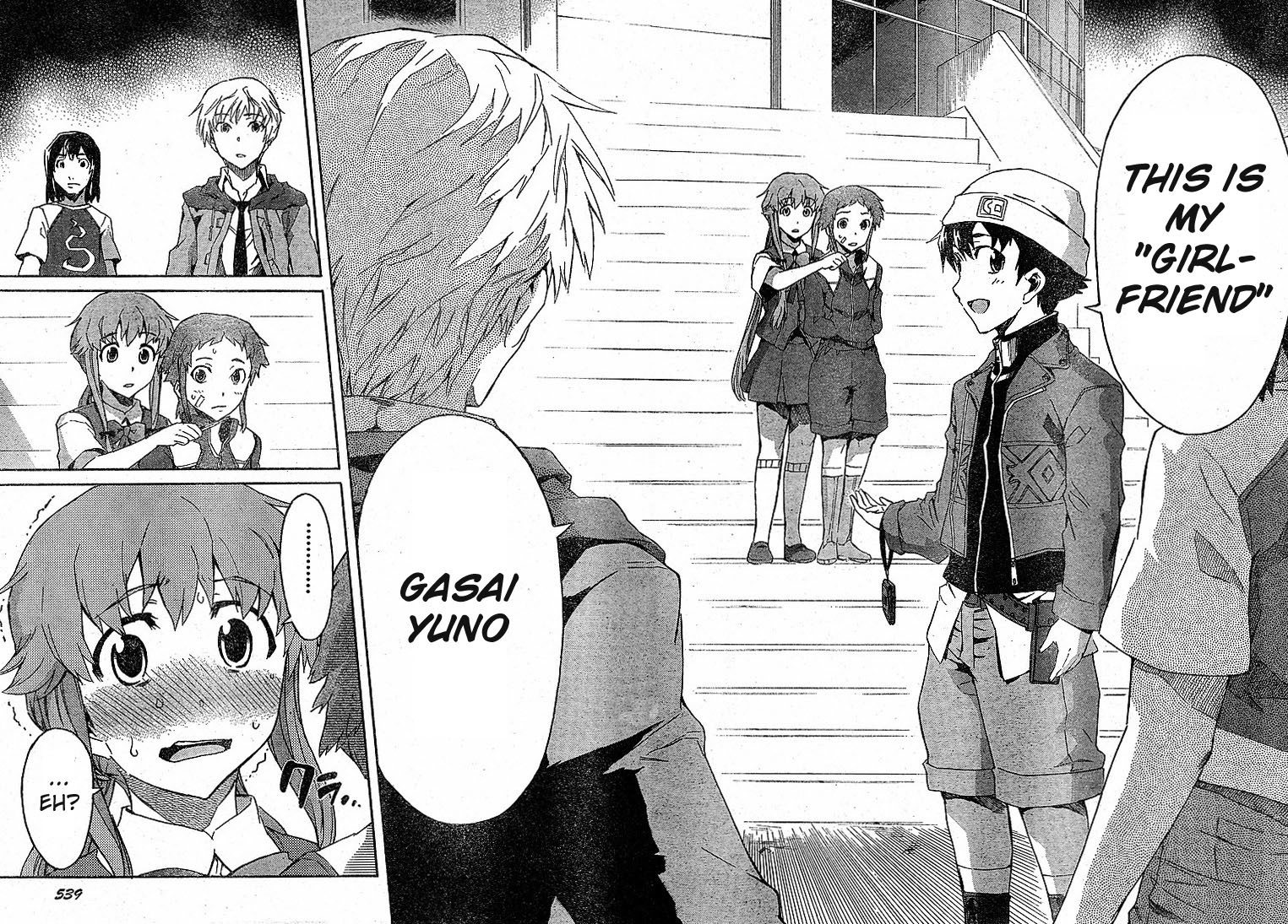 Mirai Nikki Chapter 18 page 28 - Chapter 18: Even With Killing You