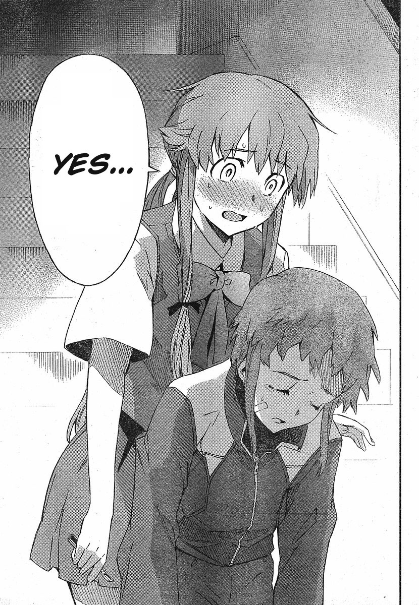 Mirai Nikki Chapter 18 page 32 - Chapter 18: Even With Killing You