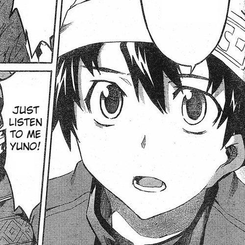 Mirai Nikki Chapter 18: Even With Killing You cover