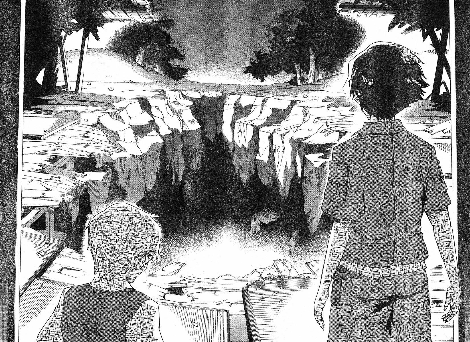 Mirai Nikki Chapter 19 page 27 - Chapter 19: Beyond the Door