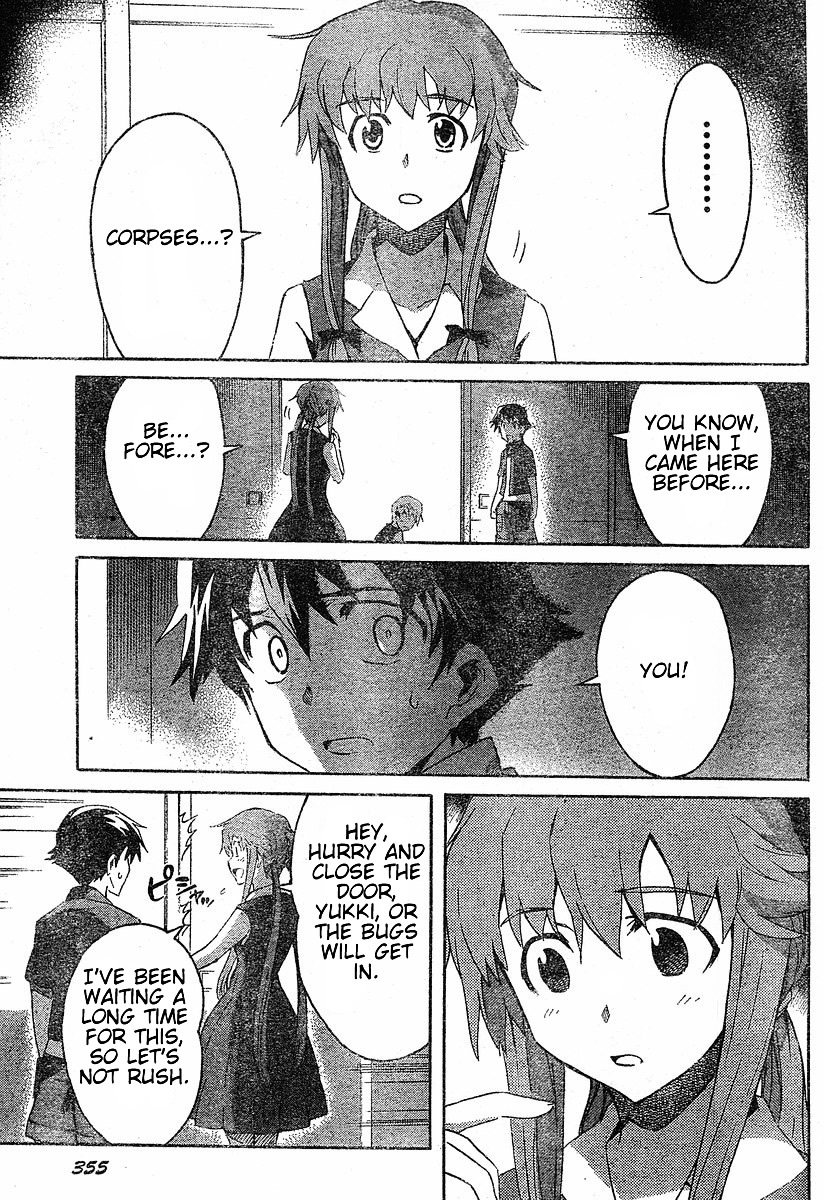 Mirai Nikki Chapter 19 page 29 - Chapter 19: Beyond the Door