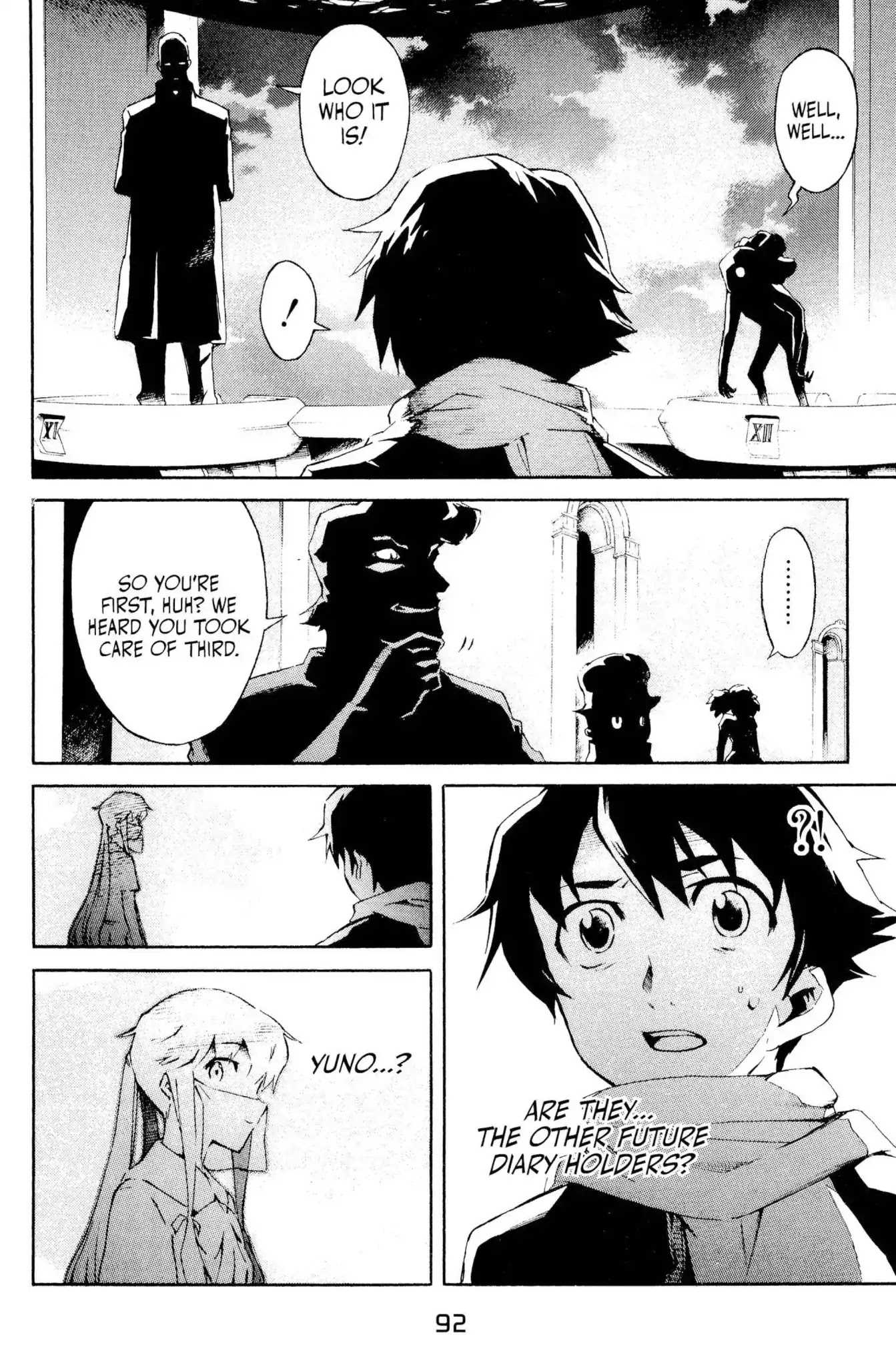 Mirai Nikki Chapter 2 page 10 - Chapter 2: Vol.1 Diary 2: Gathering of the Twelve