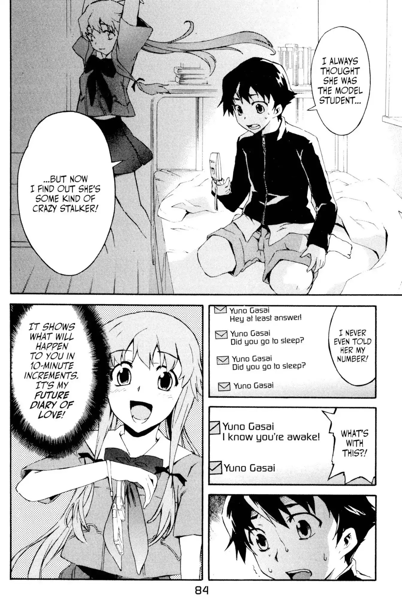 Mirai Nikki Chapter 2 page 2 - Chapter 2: Vol.1 Diary 2: Gathering of the Twelve