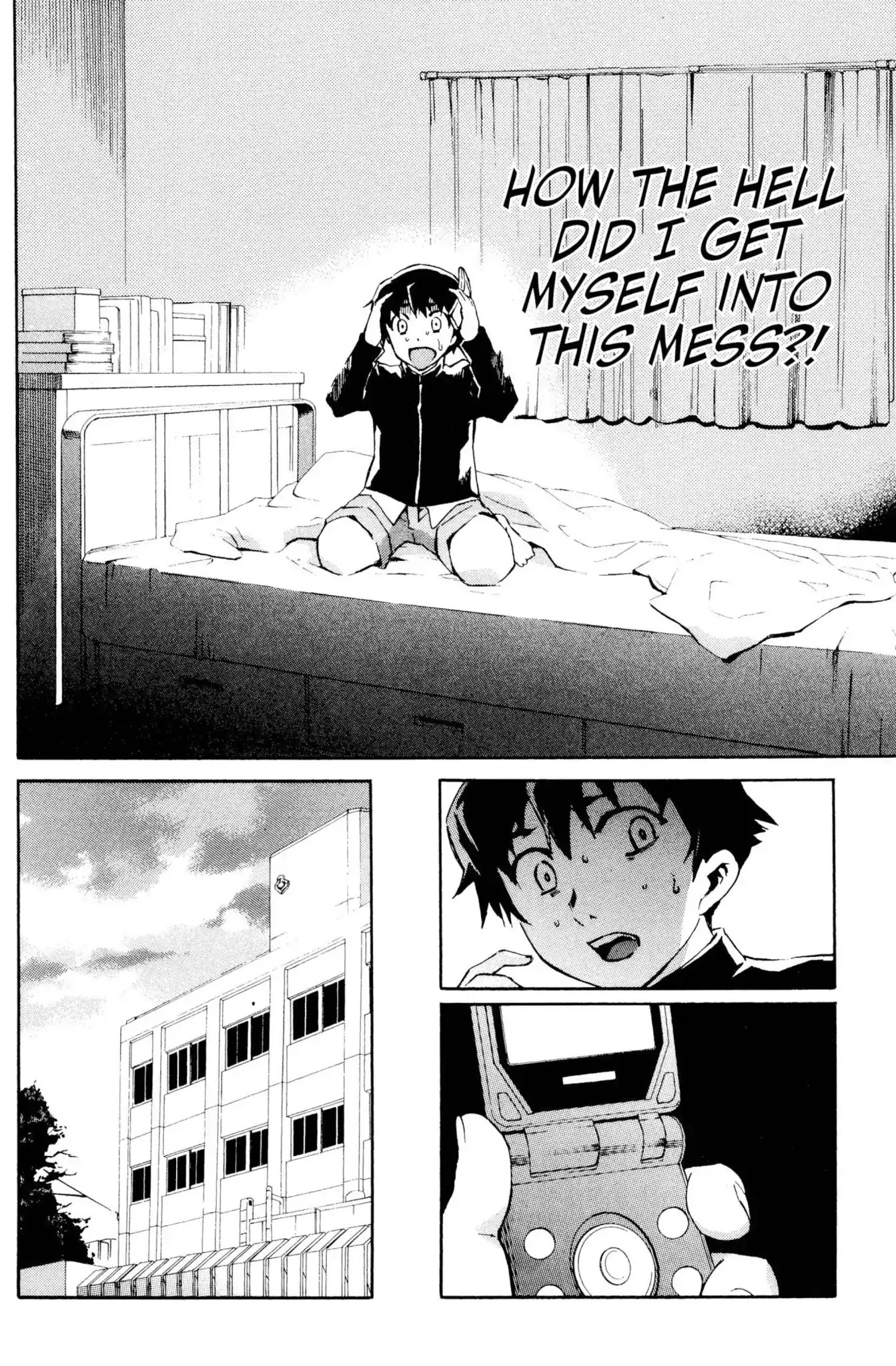 Mirai Nikki Chapter 2 page 24 - Chapter 2: Vol.1 Diary 2: Gathering of the Twelve