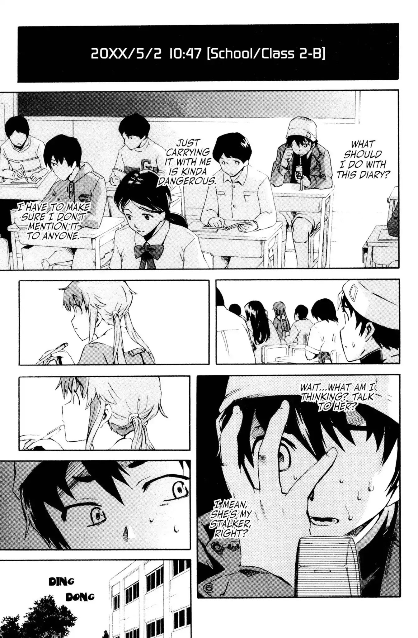 Mirai Nikki Chapter 2 page 25 - Chapter 2: Vol.1 Diary 2: Gathering of the Twelve