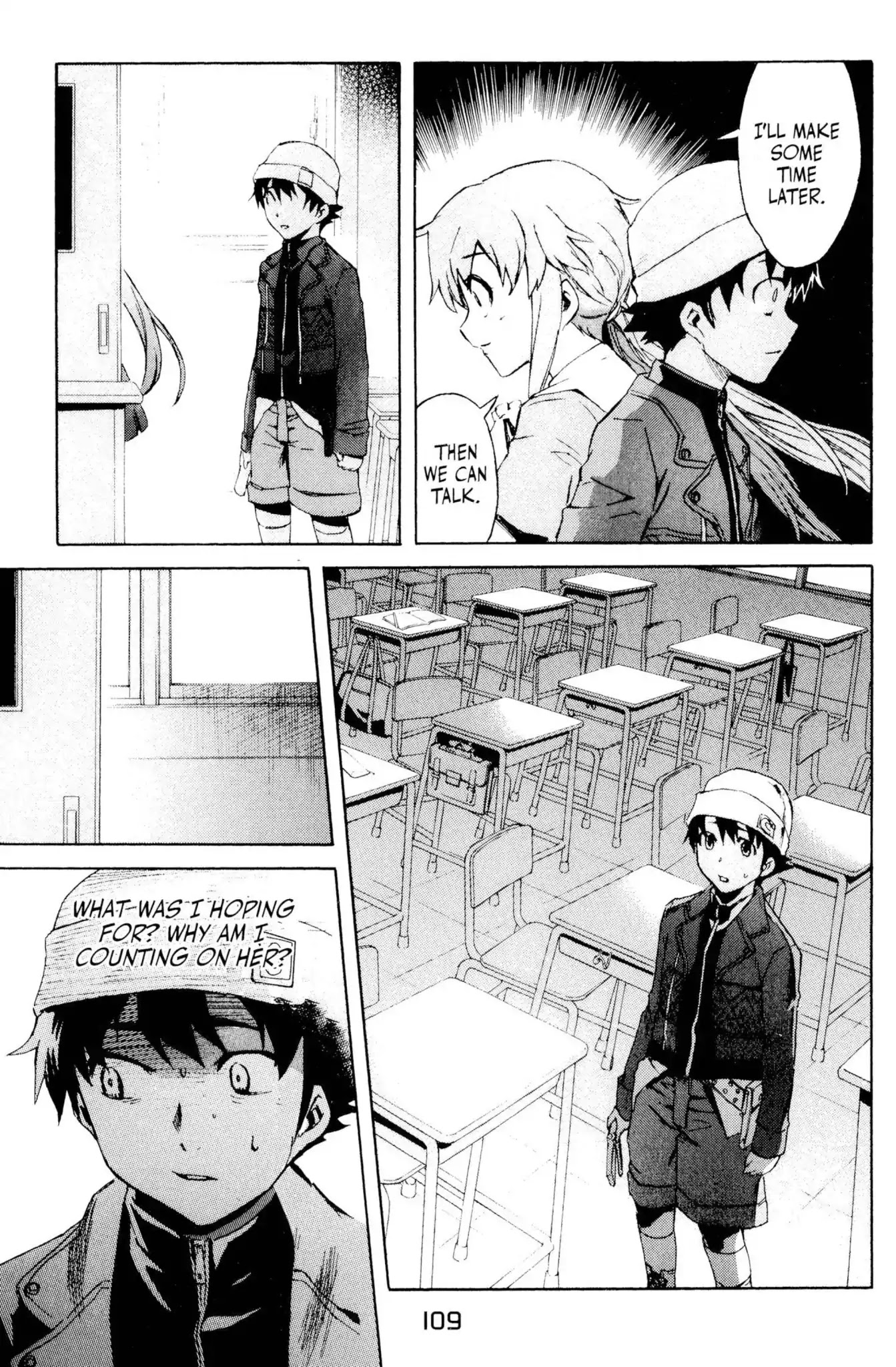 Mirai Nikki Chapter 2 page 27 - Chapter 2: Vol.1 Diary 2: Gathering of the Twelve