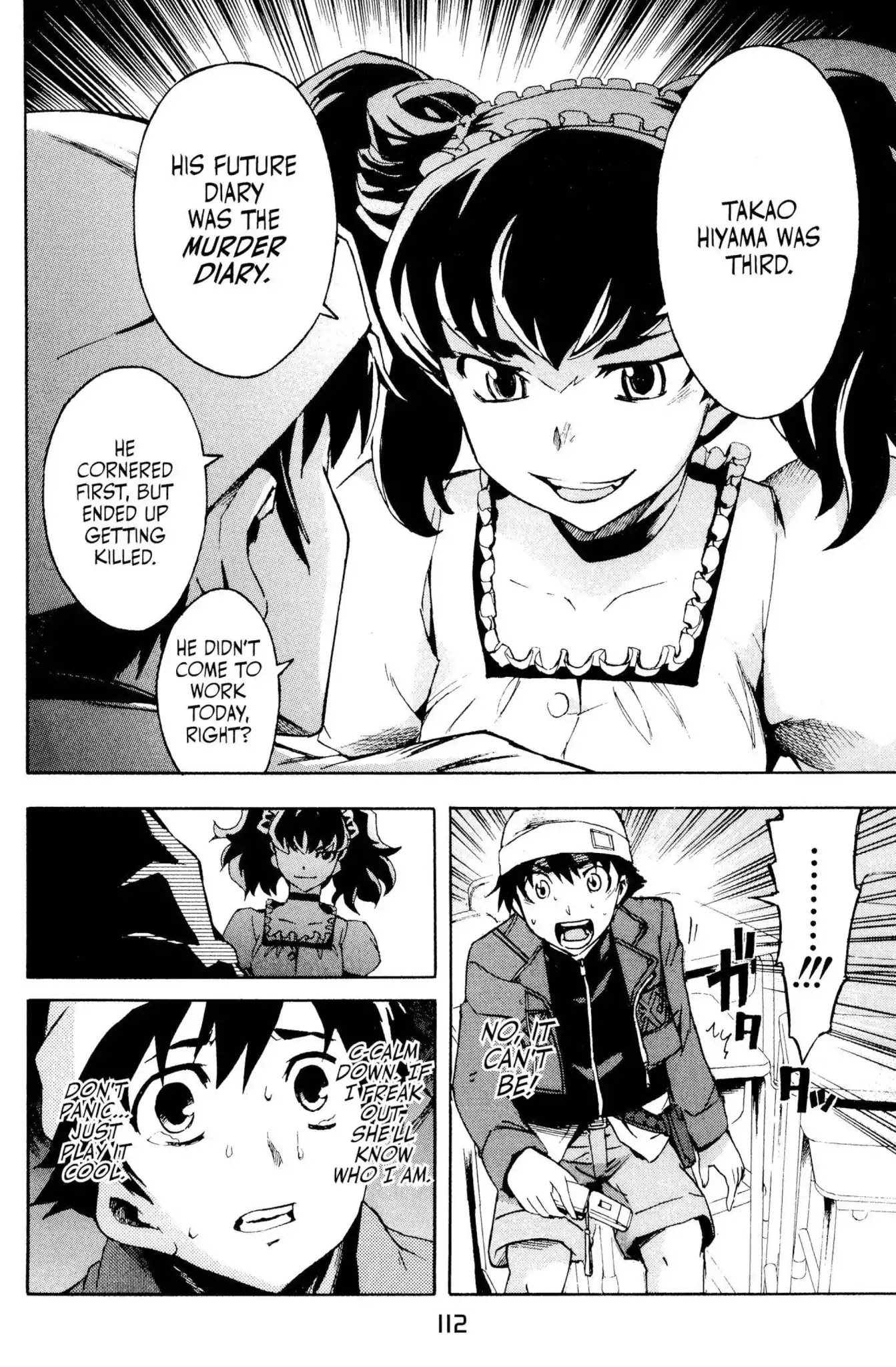 Mirai Nikki Chapter 2 page 30 - Chapter 2: Vol.1 Diary 2: Gathering of the Twelve