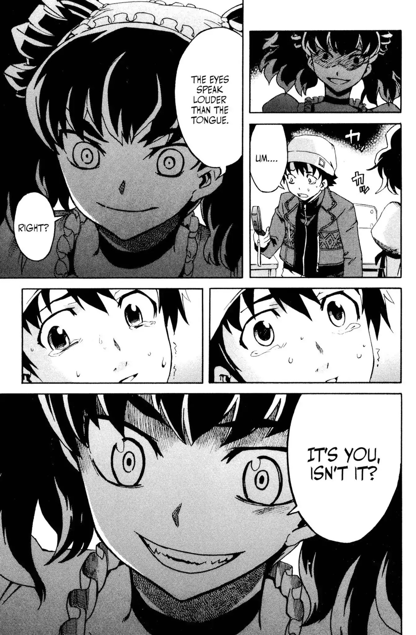 Mirai Nikki Chapter 2 page 33 - Chapter 2: Vol.1 Diary 2: Gathering of the Twelve
