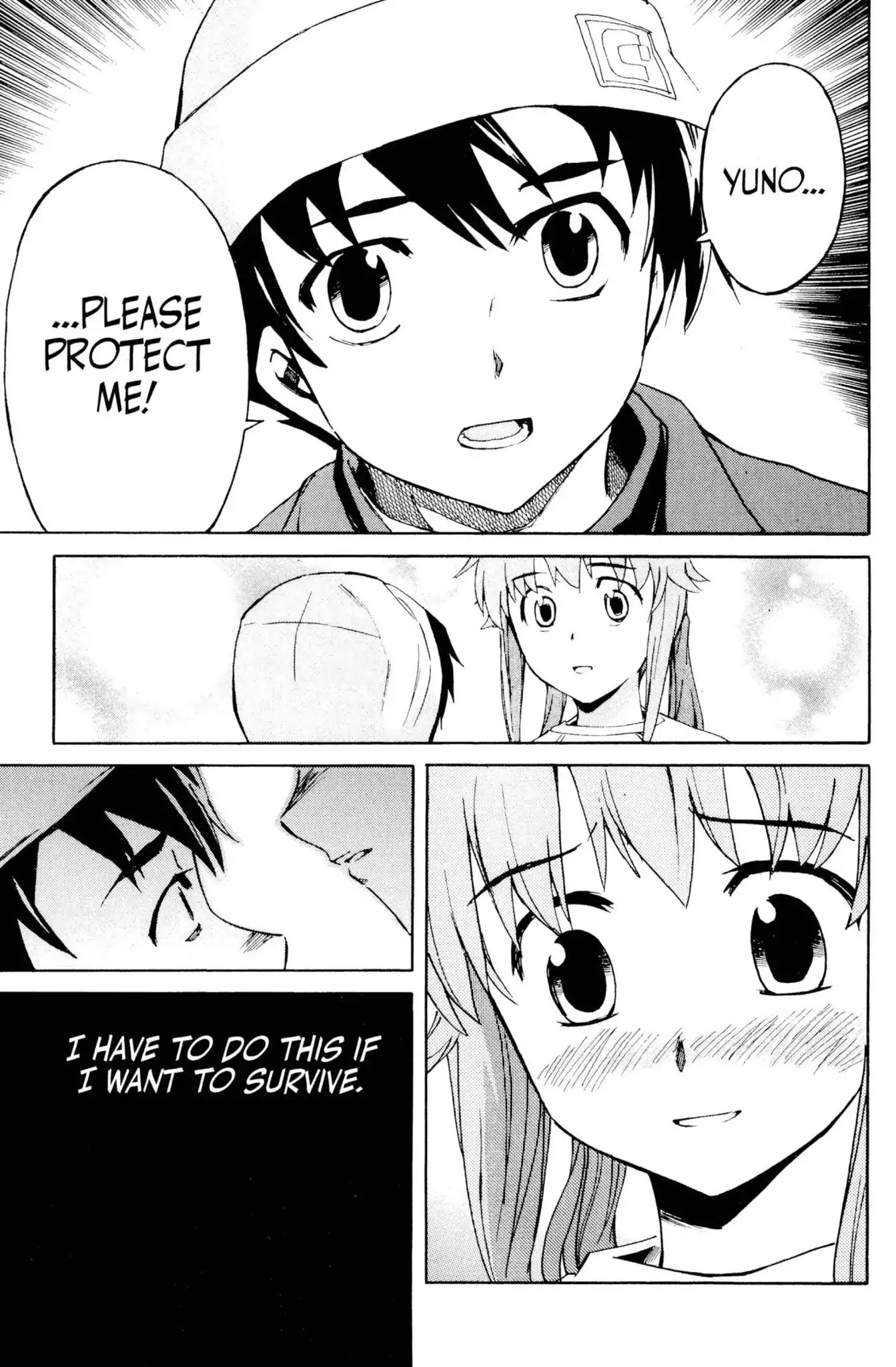 Mirai Nikki Chapter 2 page 43 - Chapter 2: Vol.1 Diary 2: Gathering of the Twelve