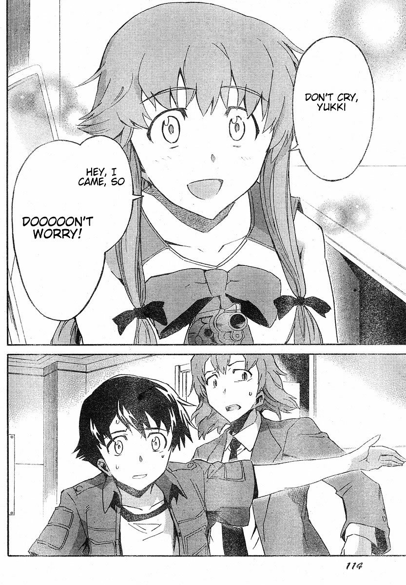 Mirai Nikki Chapter 20 page 24 - Chapter 20: Their Escape