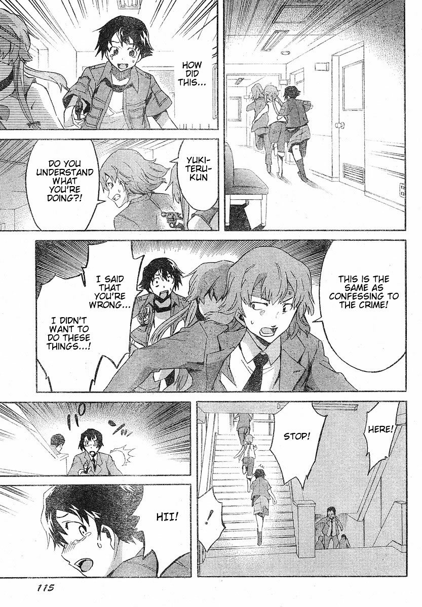 Mirai Nikki Chapter 20 page 25 - Chapter 20: Their Escape