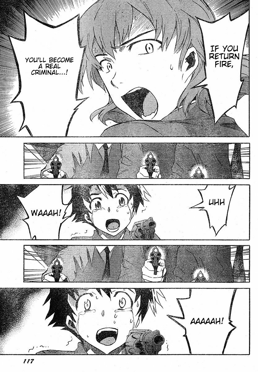 Mirai Nikki Chapter 20 page 27 - Chapter 20: Their Escape