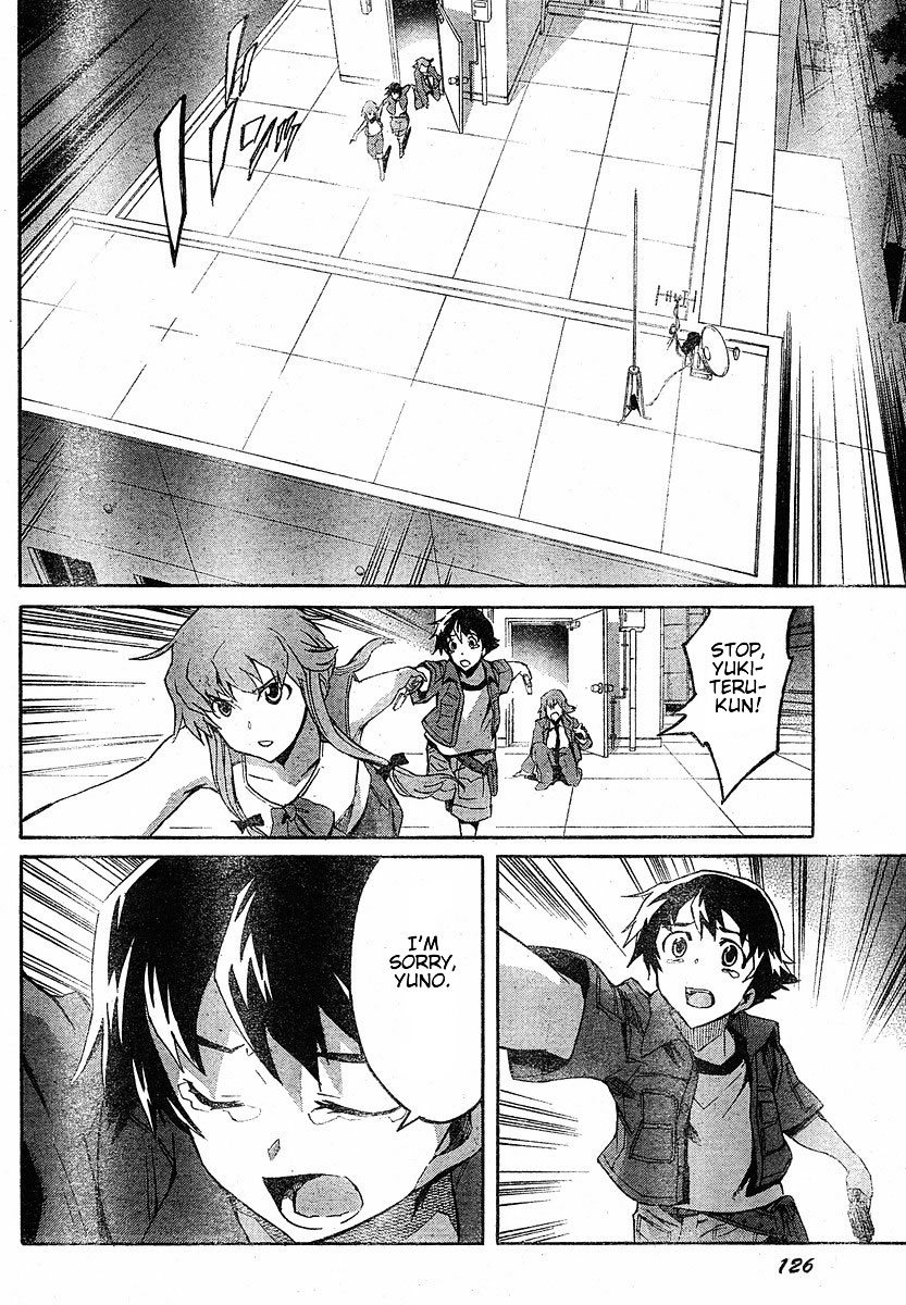 Mirai Nikki Chapter 20 page 36 - Chapter 20: Their Escape
