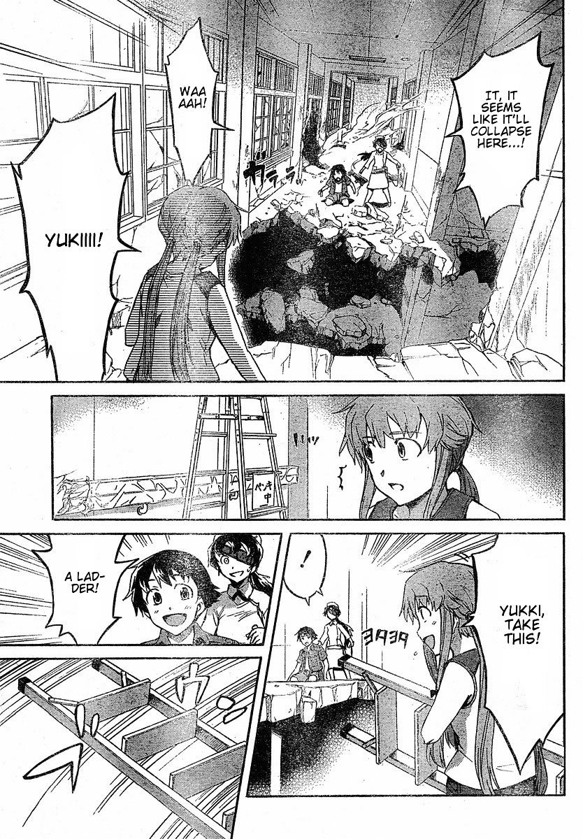 Mirai Nikki Chapter 21 page 24 - Chapter 21: Their Dilemma