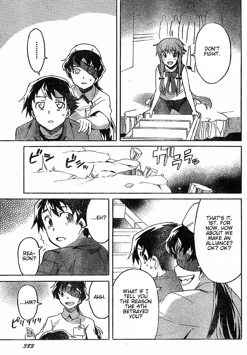 Mirai Nikki Chapter 21 page 28 - Chapter 21: Their Dilemma