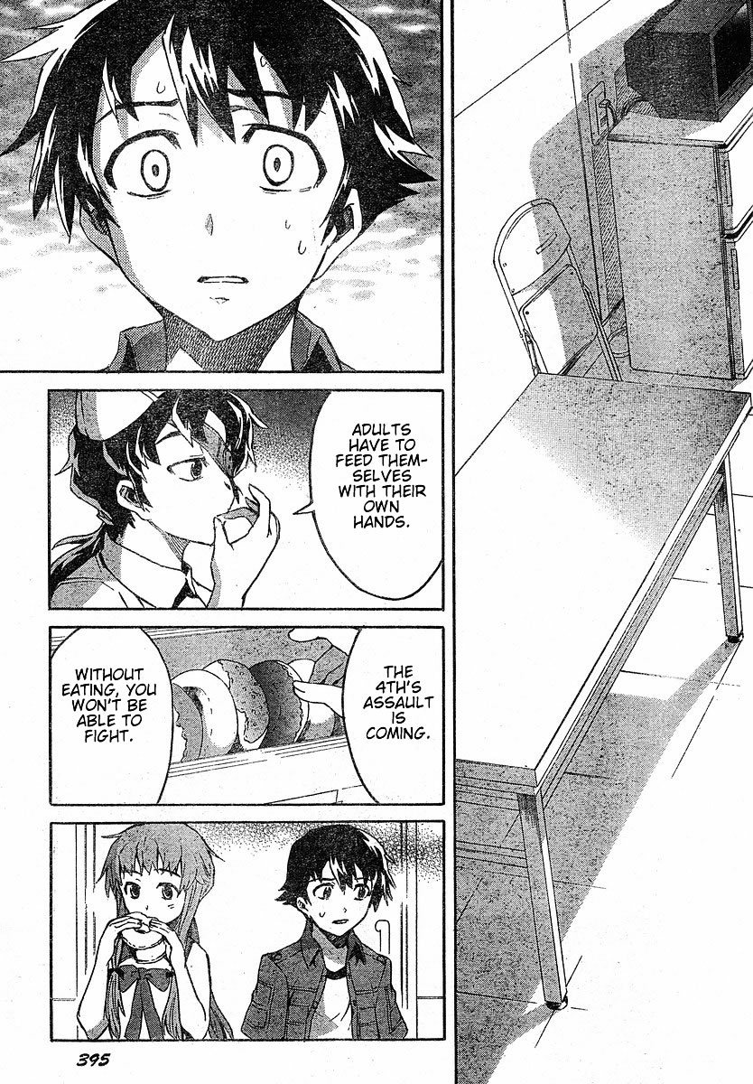 Mirai Nikki Chapter 21 page 39 - Chapter 21: Their Dilemma