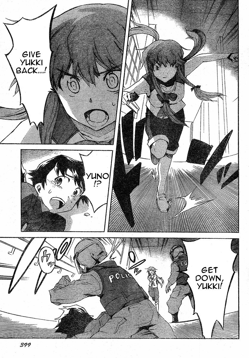 Mirai Nikki Chapter 22 page 23 - Chapter 22: Adult's Power, Children's Power