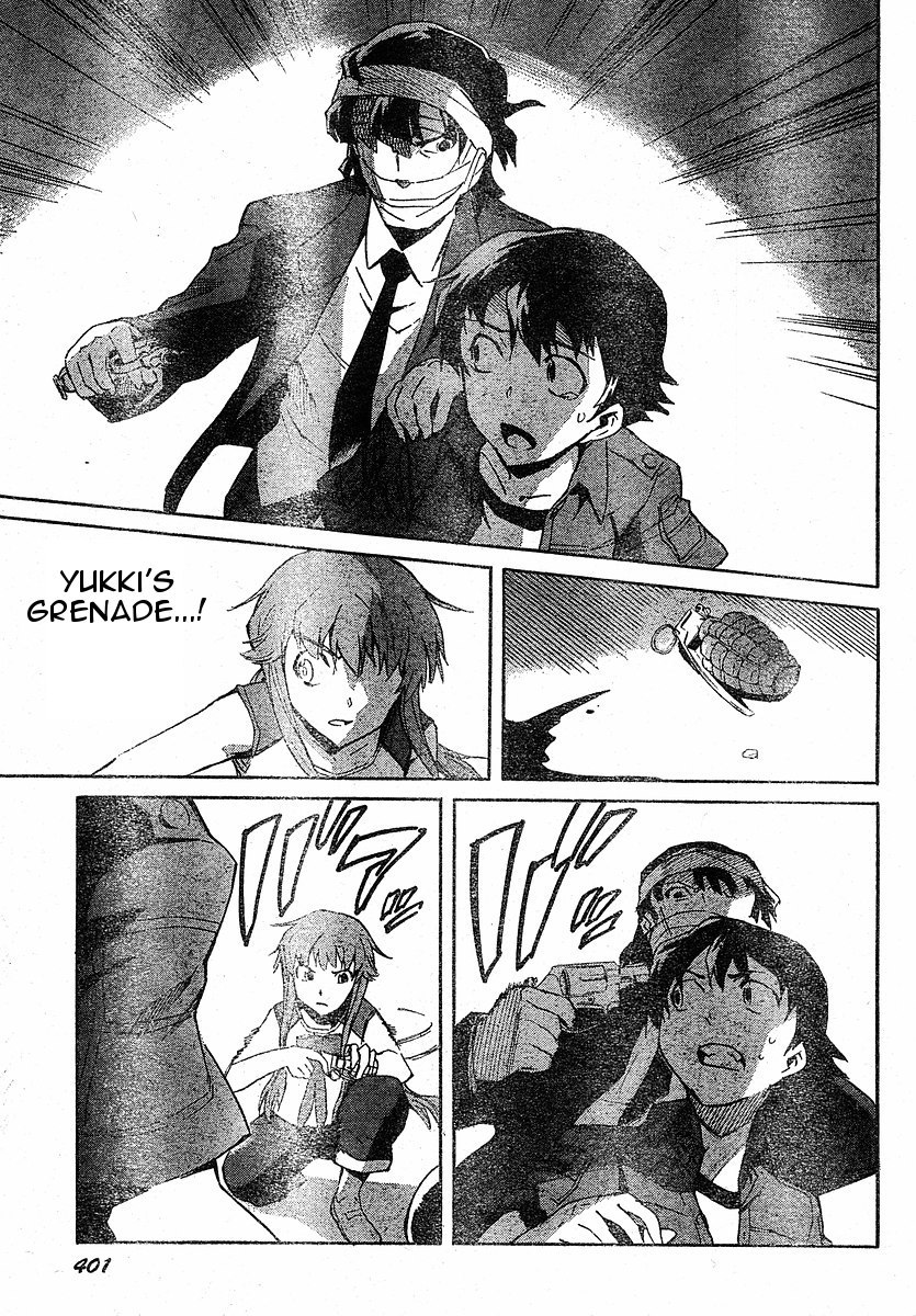Mirai Nikki Chapter 22 page 25 - Chapter 22: Adult's Power, Children's Power