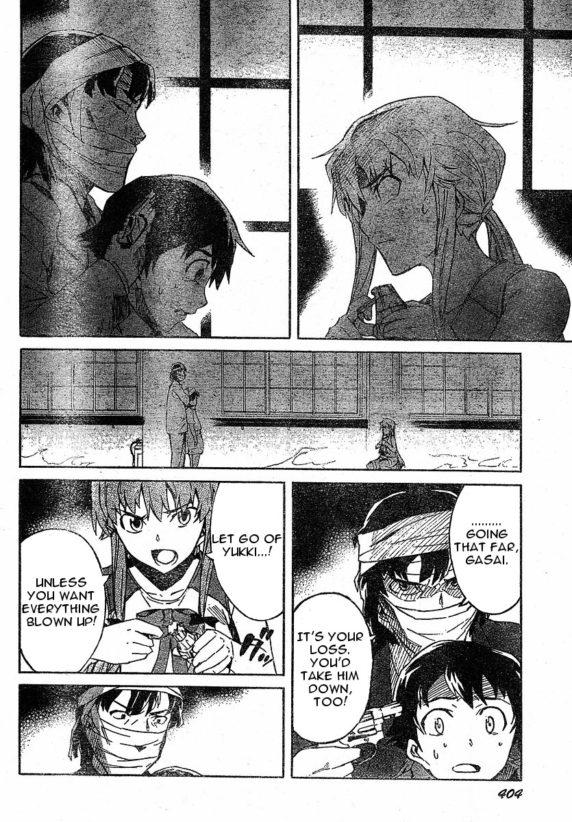 Mirai Nikki Chapter 22 page 27 - Chapter 22: Adult's Power, Children's Power