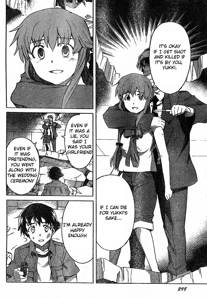 Mirai Nikki Chapter 23 page 13 - Chapter 23: The Ending World