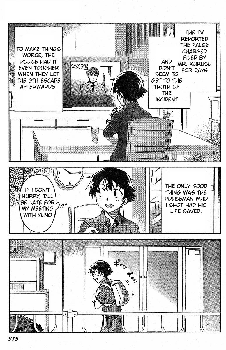 Mirai Nikki Chapter 23 page 28 - Chapter 23: The Ending World