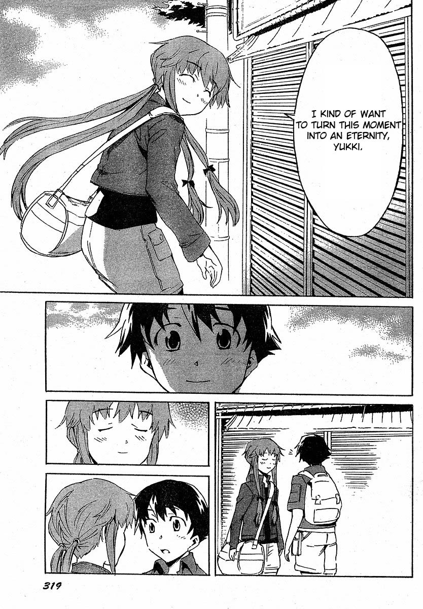 Mirai Nikki Chapter 23 page 32 - Chapter 23: The Ending World