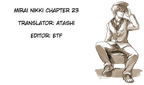 Mirai Nikki Chapter 23 page 38 - Chapter 23: The Ending World