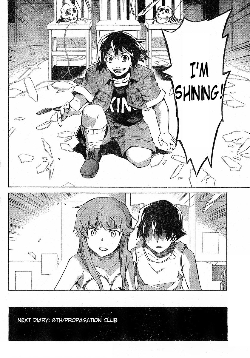 Mirai Nikki Chapter 25 page 37 - Chapter 25: 8th's Diary