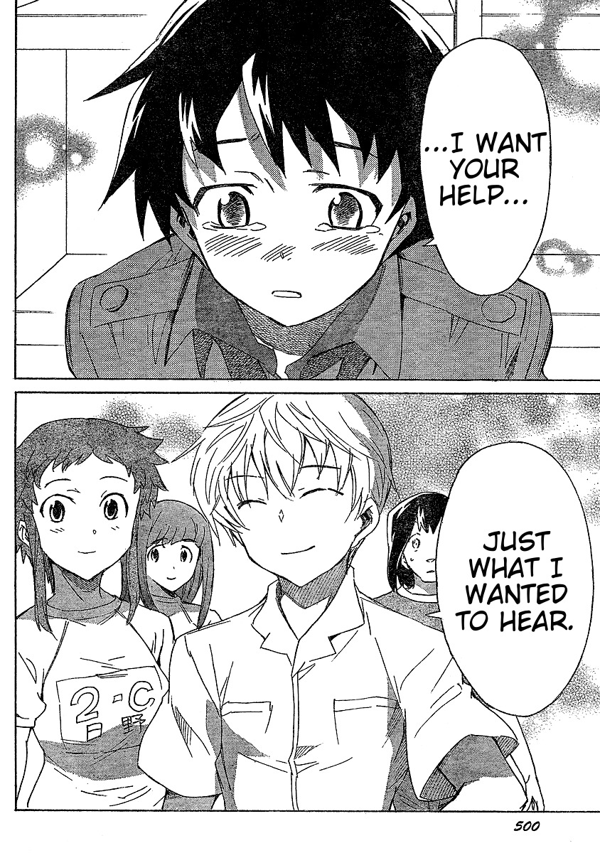 Mirai Nikki Chapter 27 page 15 - Chapter 27: Yukiteru Accelerates