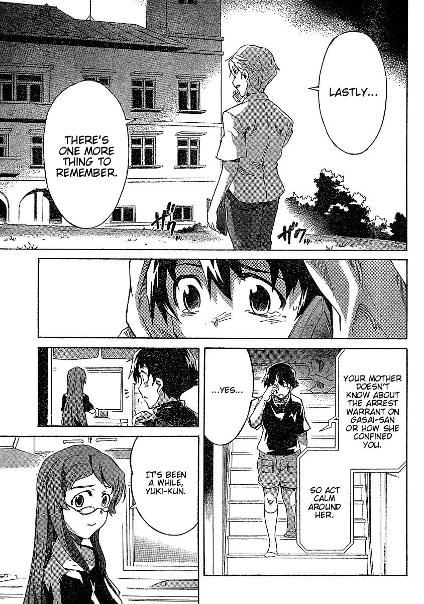 Mirai Nikki Chapter 27 page 18 - Chapter 27: Yukiteru Accelerates