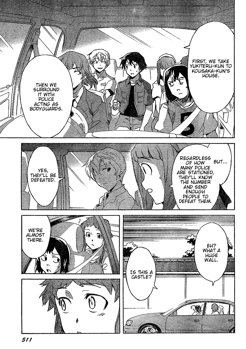 Mirai Nikki Chapter 27 page 26 - Chapter 27: Yukiteru Accelerates