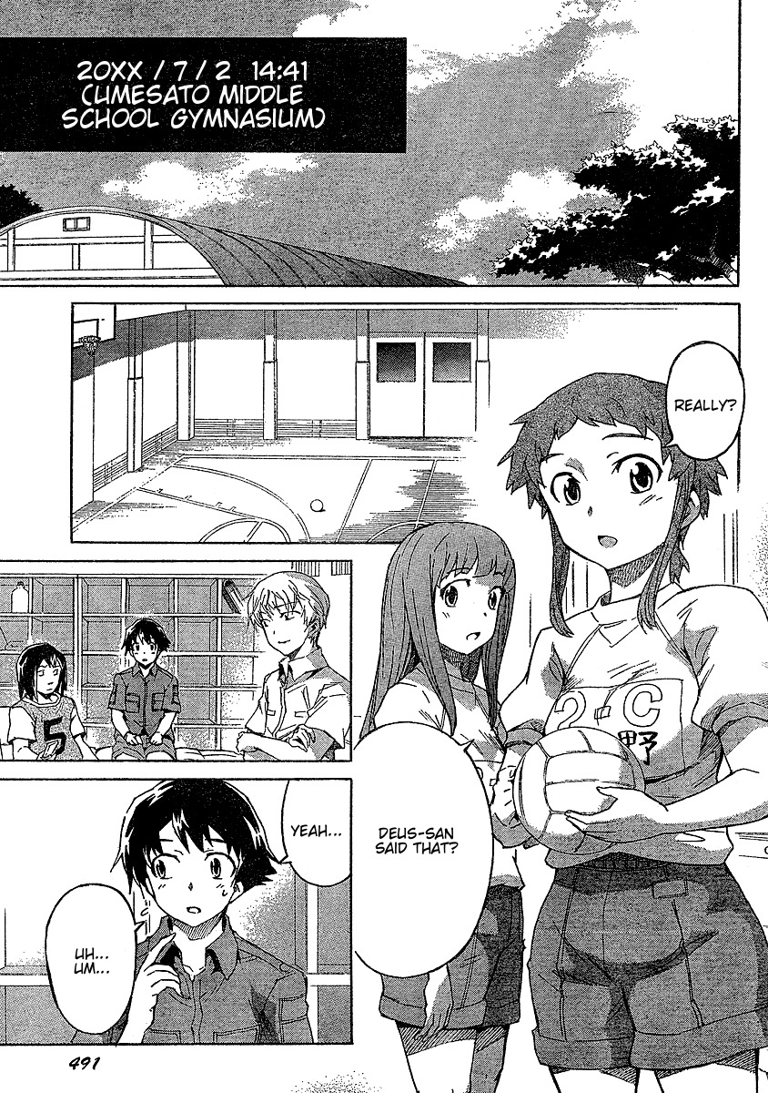 Mirai Nikki Chapter 27 page 6 - Chapter 27: Yukiteru Accelerates