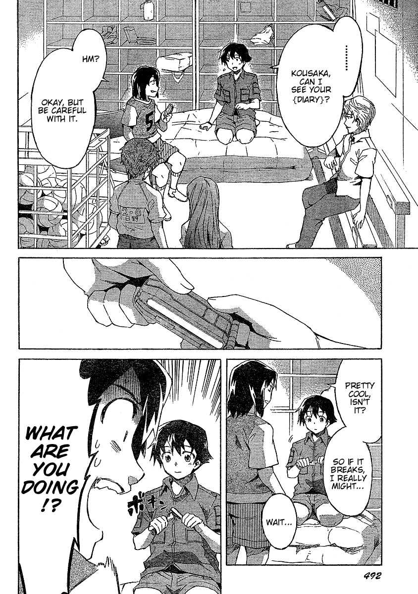 Mirai Nikki Chapter 27 page 7 - Chapter 27: Yukiteru Accelerates