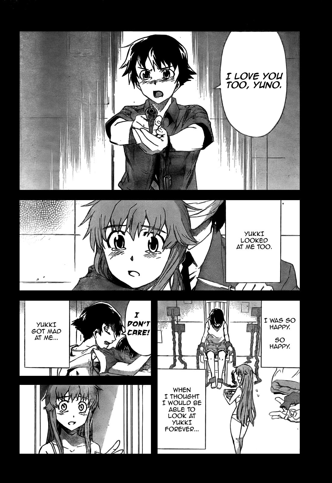 Mirai Nikki Chapter 28 page 2 - Chapter 28: Dummy Game