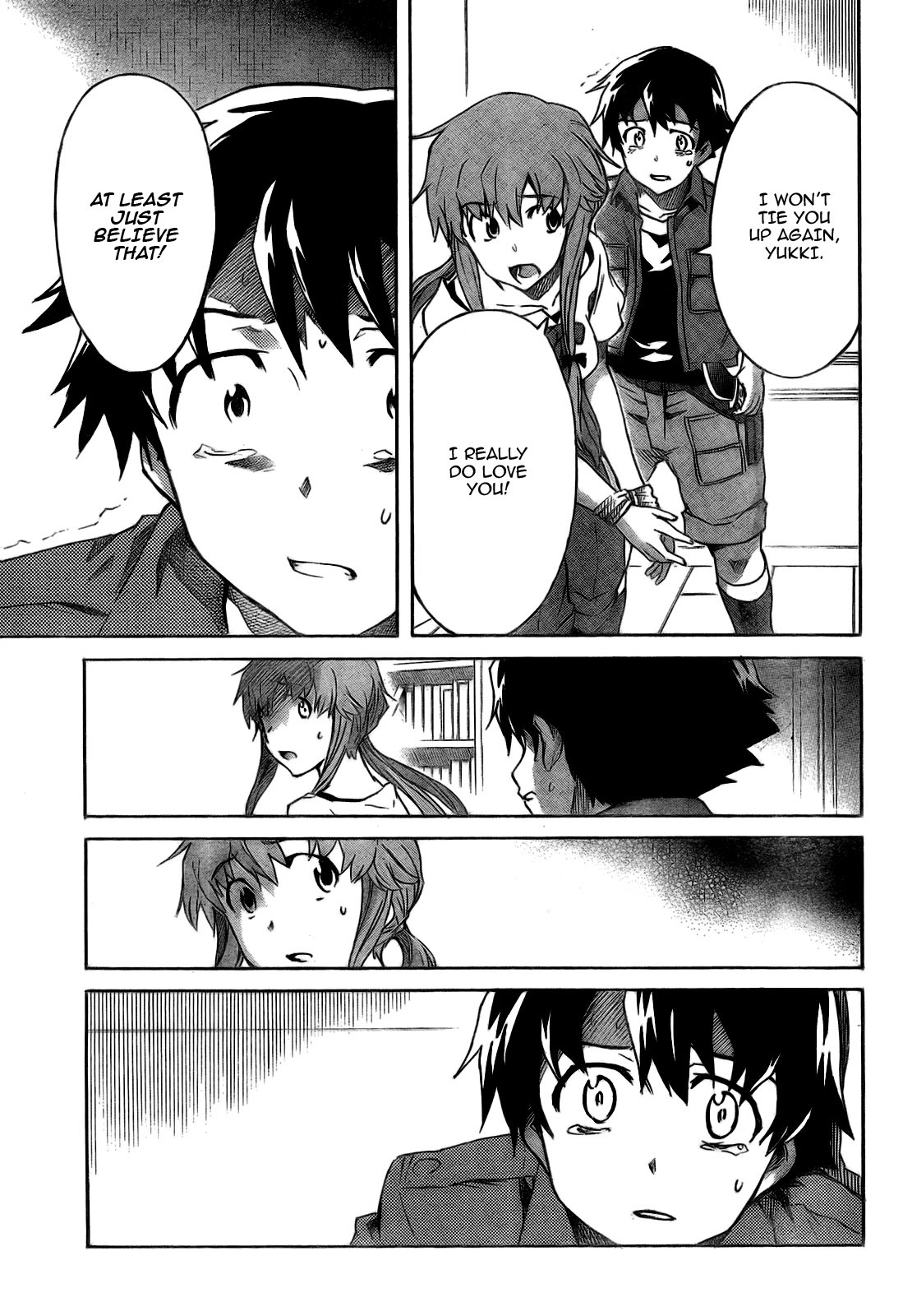 Mirai Nikki Chapter 28 page 33 - Chapter 28: Dummy Game