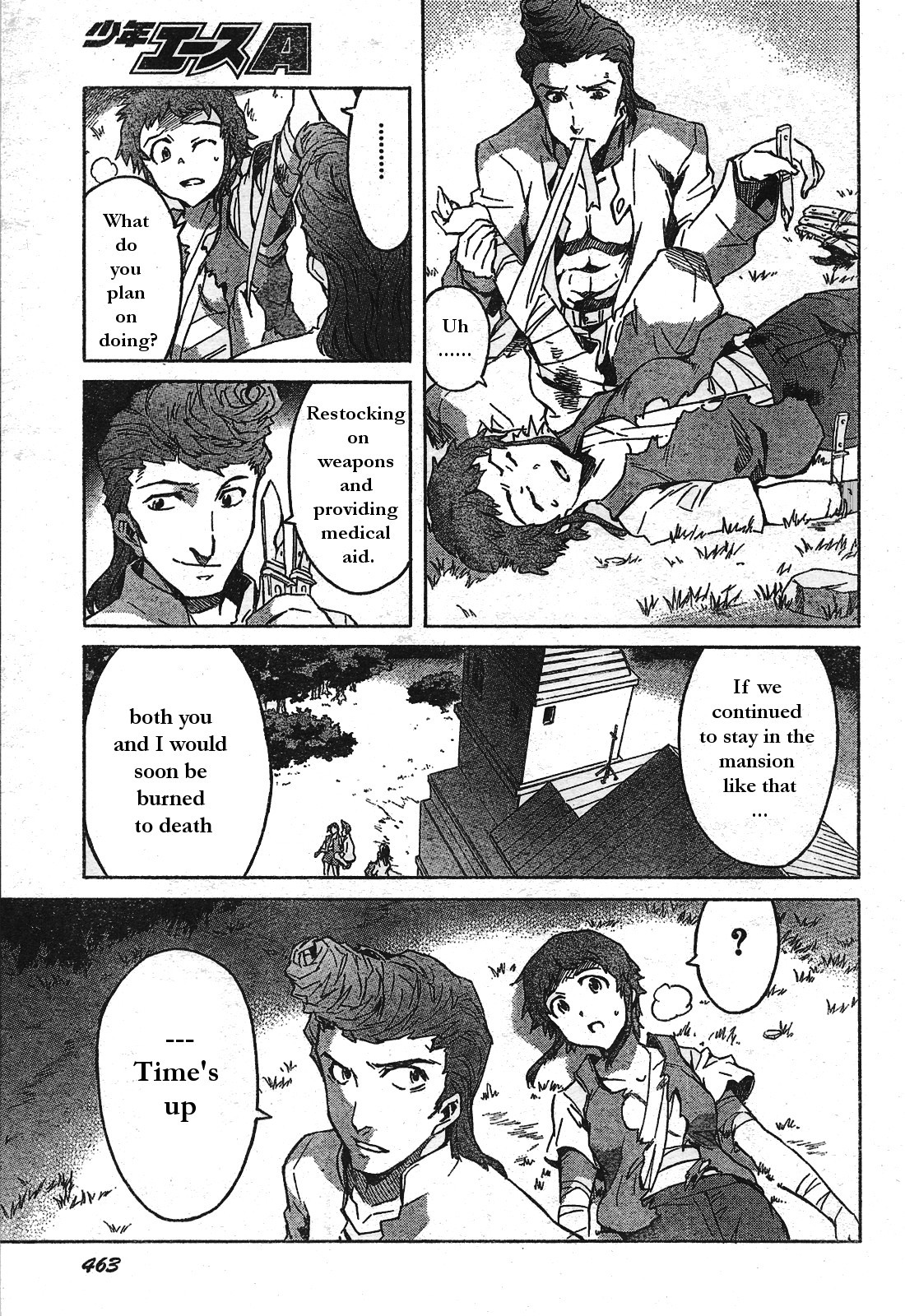 Mirai Nikki Chapter 29 page 15 - Chapter 29: Dance of Fresh Blood