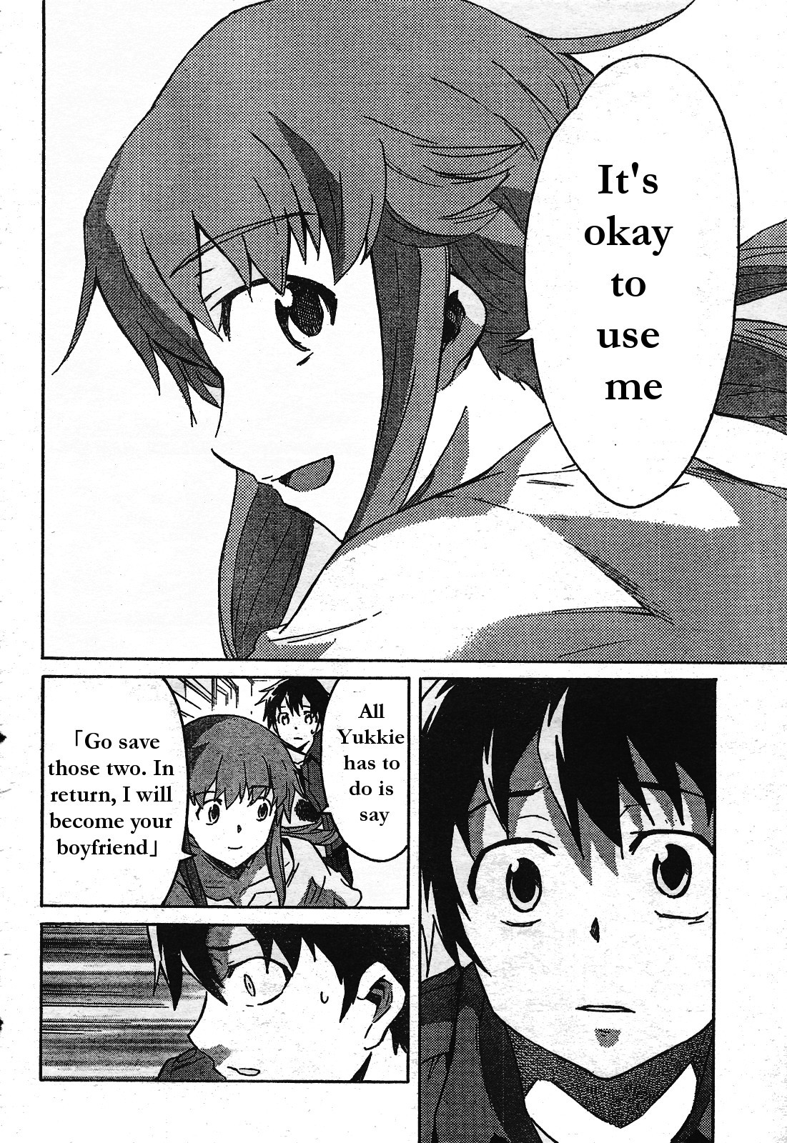 Mirai Nikki Chapter 29 page 20 - Chapter 29: Dance of Fresh Blood