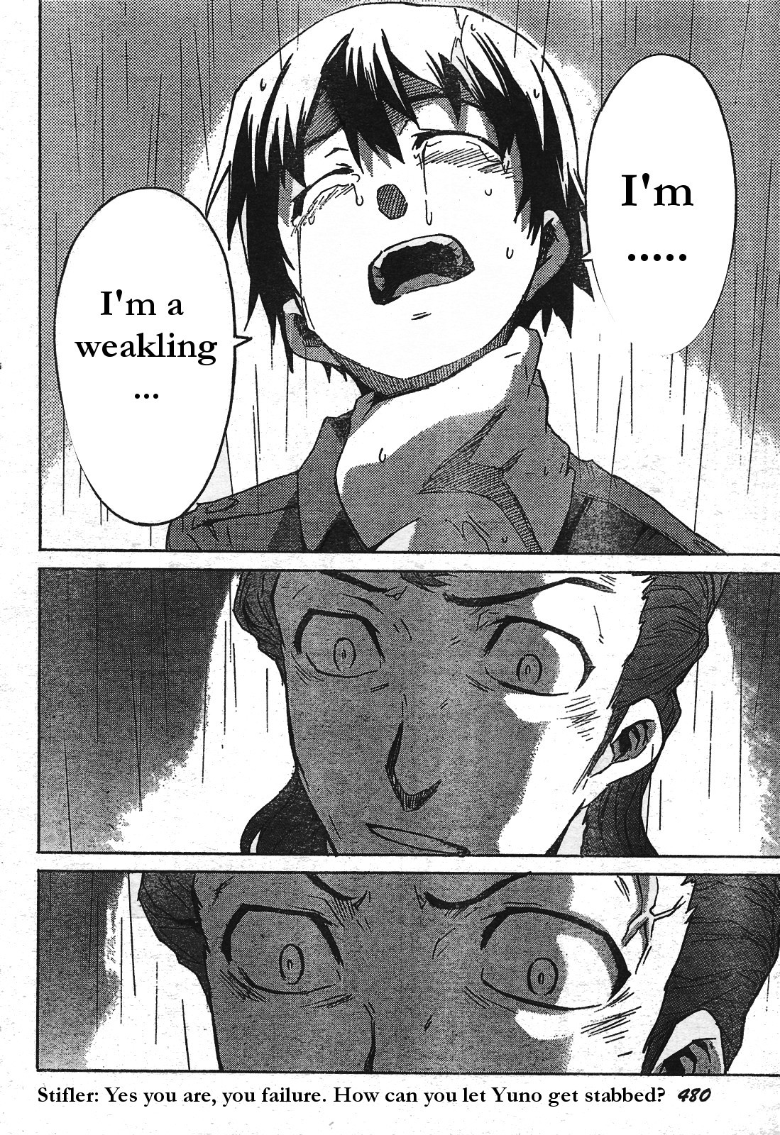 Mirai Nikki Chapter 29 page 31 - Chapter 29: Dance of Fresh Blood