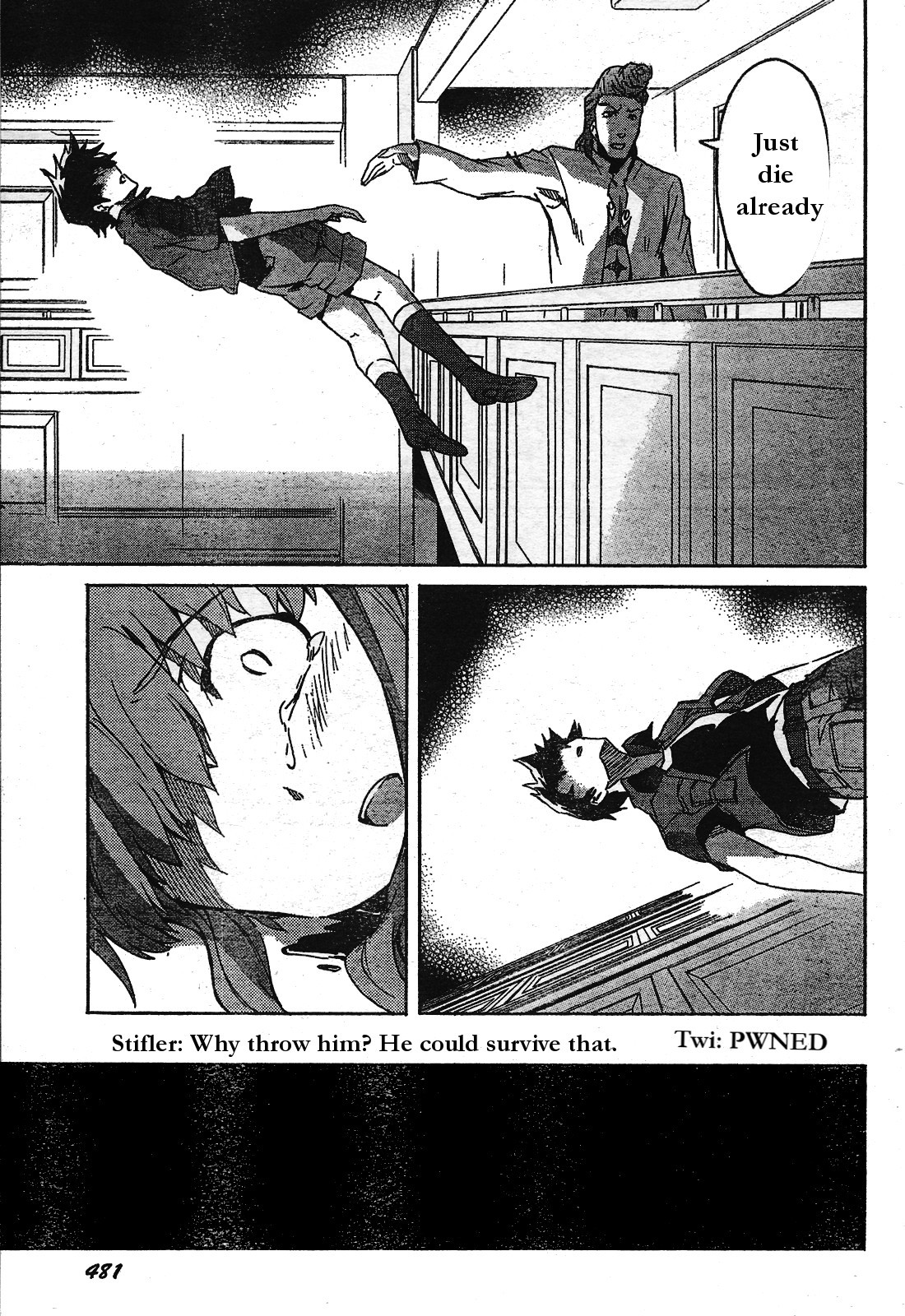 Mirai Nikki Chapter 29 page 32 - Chapter 29: Dance of Fresh Blood