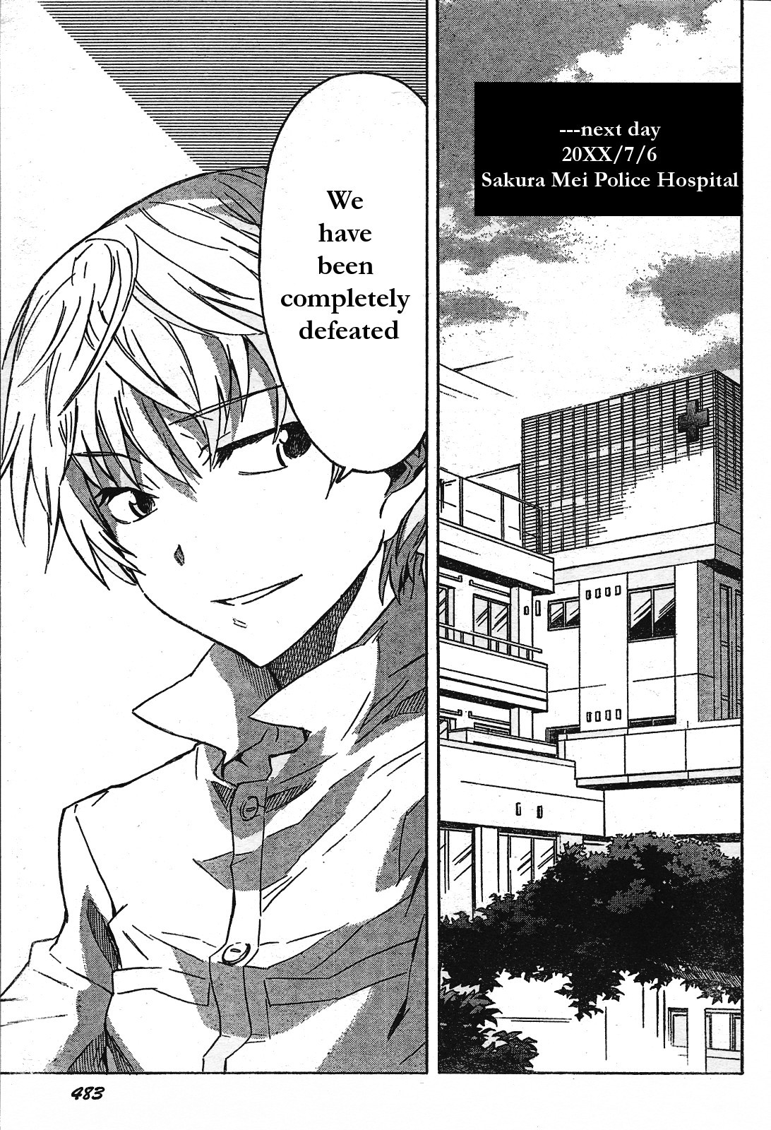 Mirai Nikki Chapter 29 page 34 - Chapter 29: Dance of Fresh Blood