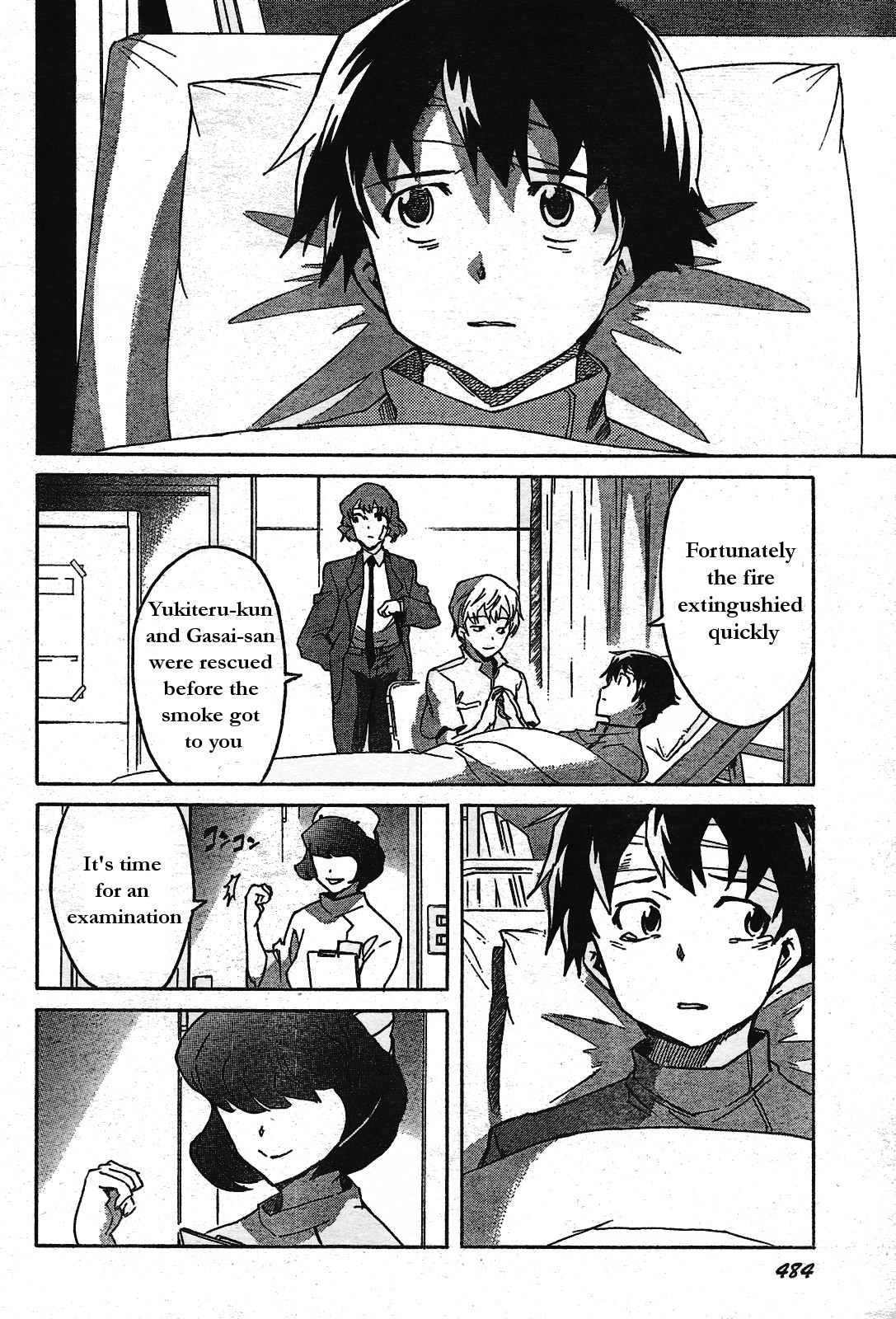 Mirai Nikki Chapter 29 page 35 - Chapter 29: Dance of Fresh Blood