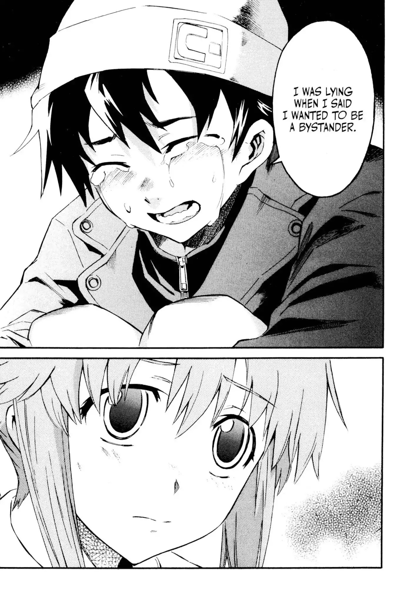Mirai Nikki Chapter 3 page 23 - Chapter 3: Vol.1 Diary 3: Heart Bomb