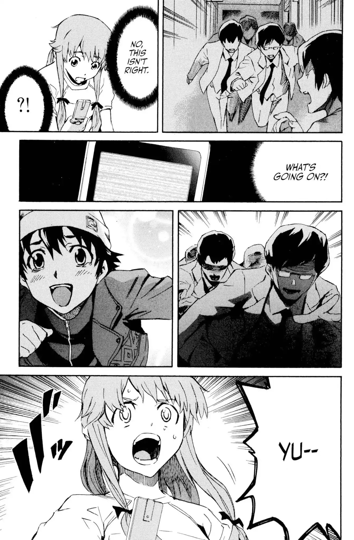Mirai Nikki Chapter 3 page 31 - Chapter 3: Vol.1 Diary 3: Heart Bomb