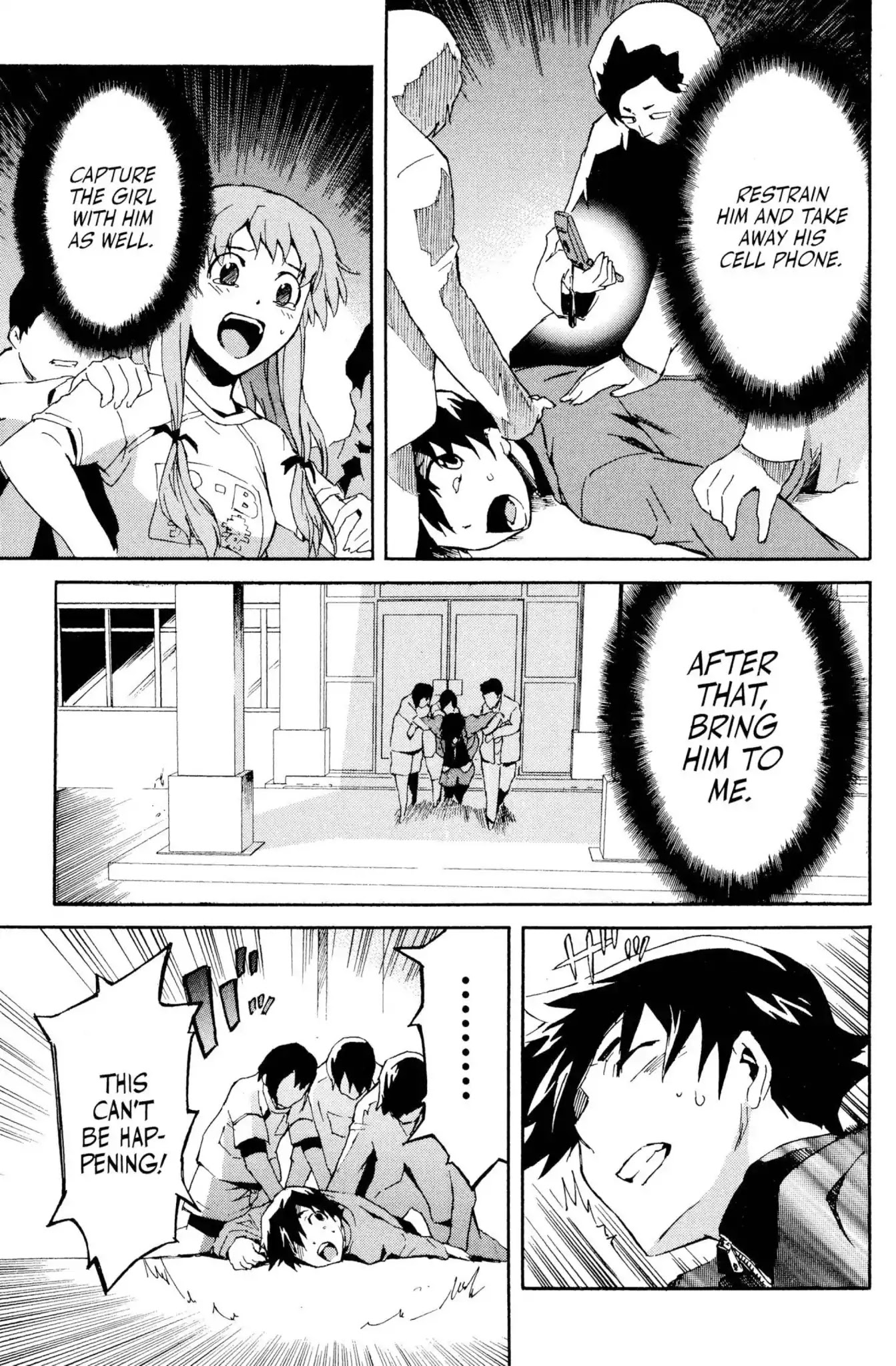 Mirai Nikki Chapter 3 page 35 - Chapter 3: Vol.1 Diary 3: Heart Bomb
