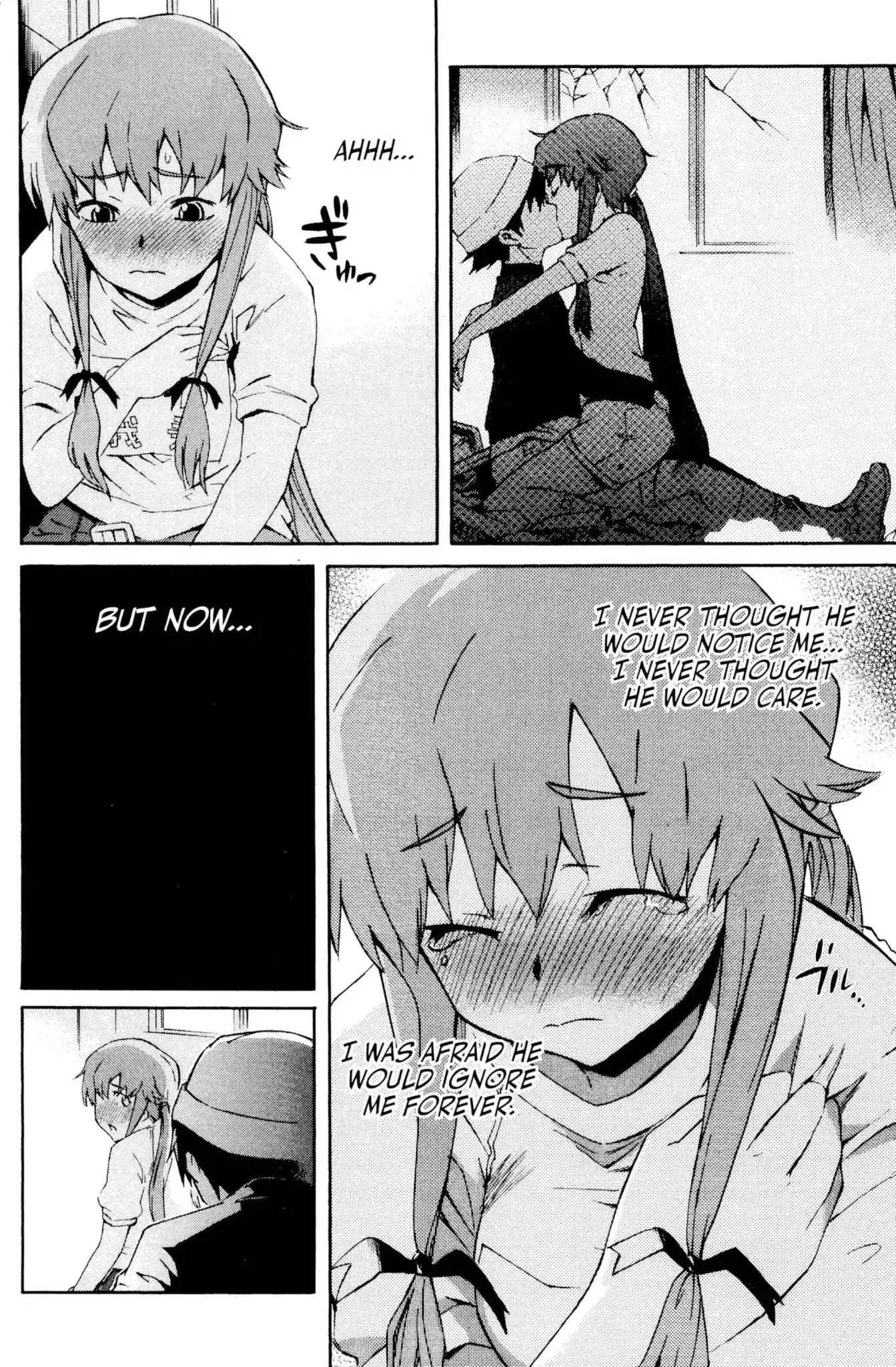 Mirai Nikki Chapter 3 page 4 - Chapter 3: Vol.1 Diary 3: Heart Bomb