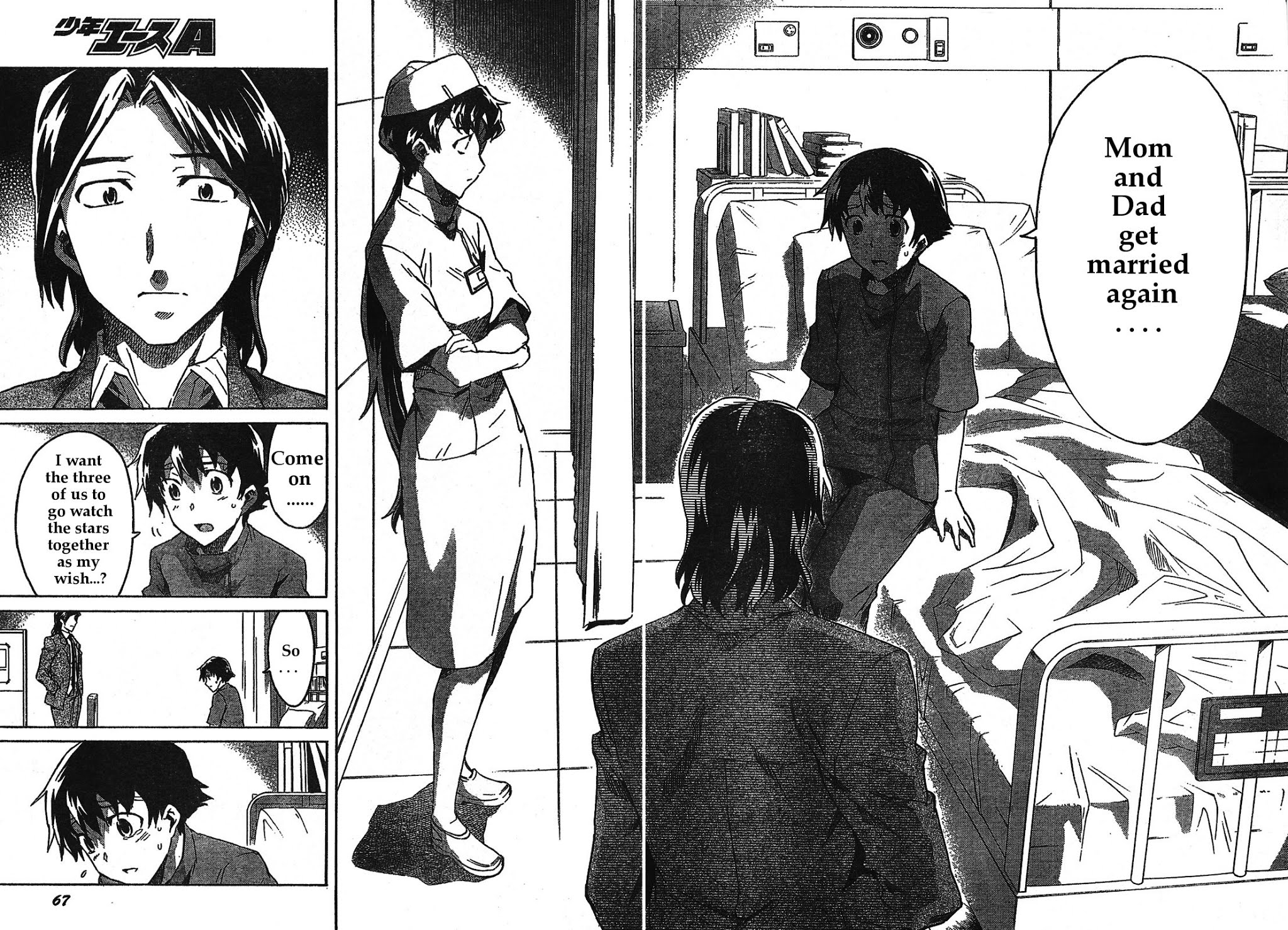 Mirai Nikki Chapter 30 page 12 - Chapter 30: Family Lies