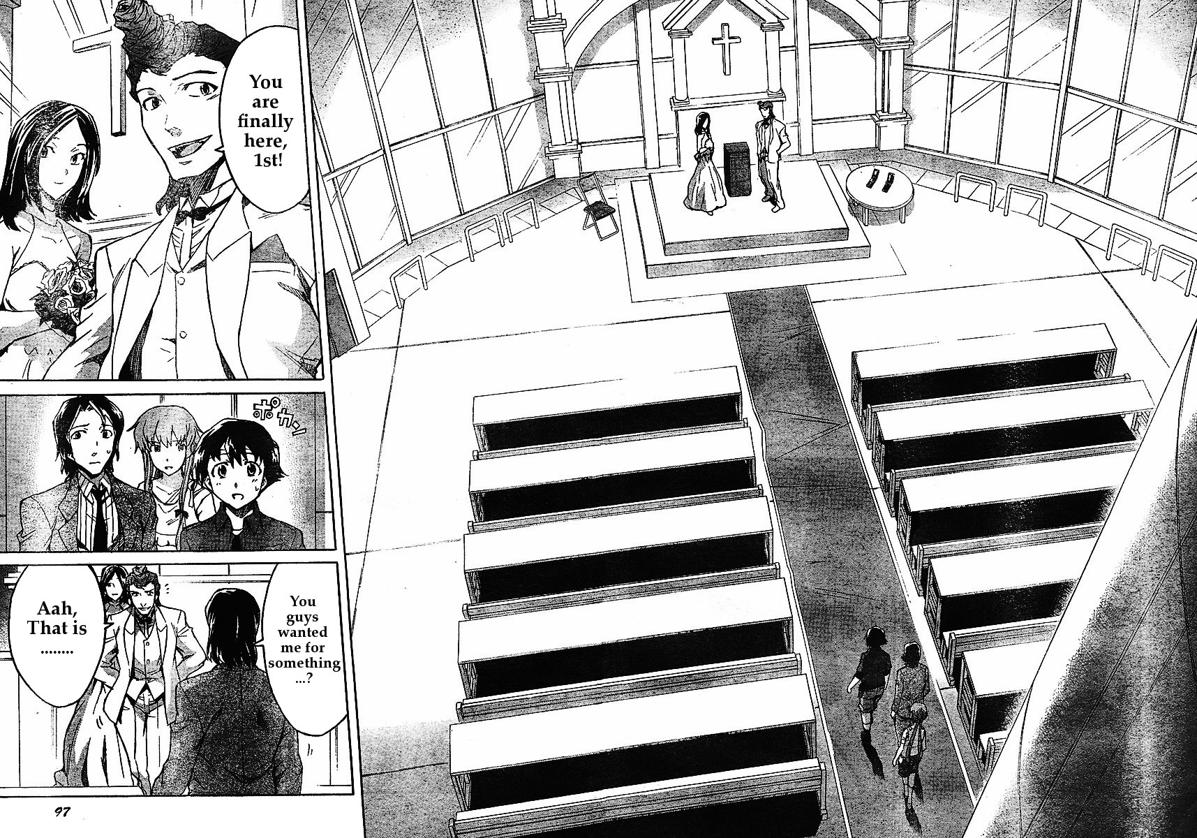 Mirai Nikki Chapter 31 page 14 - Chapter 31: Fissure