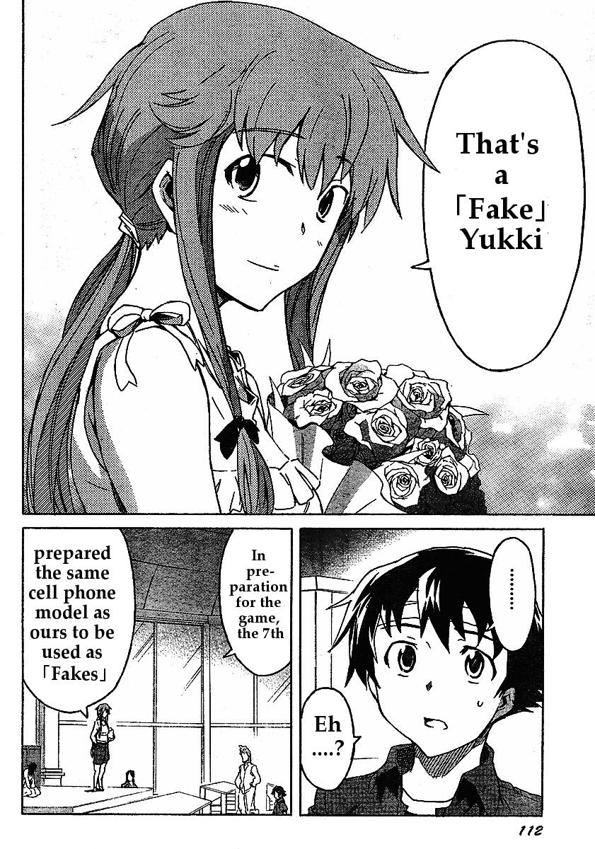 Mirai Nikki Chapter 31 page 28 - Chapter 31: Fissure