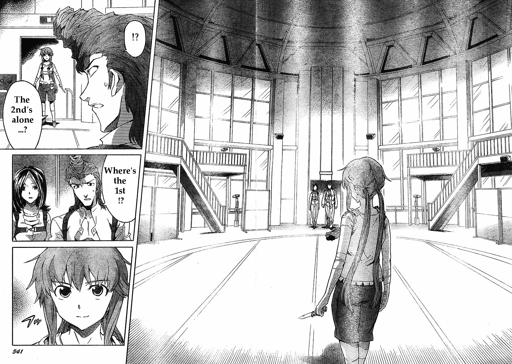 Mirai Nikki Chapter 32 page 14 - Chapter 32: Boy and Girl Revolution