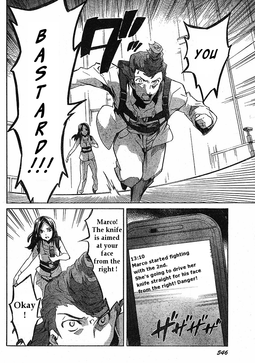 Mirai Nikki Chapter 32 page 19 - Chapter 32: Boy and Girl Revolution